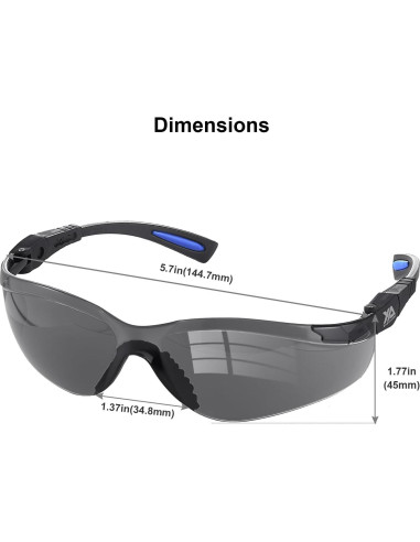 Gafas de Tiro Xaegistac Antivaho con Estuche Duro