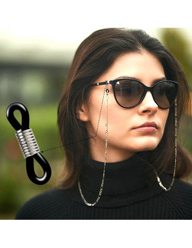 Giantree 40 Conectores de Cadena para Gafas Ajustables