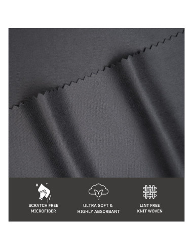 Paño de Microfibra KleanToday 30 Piezas 15x18 cm