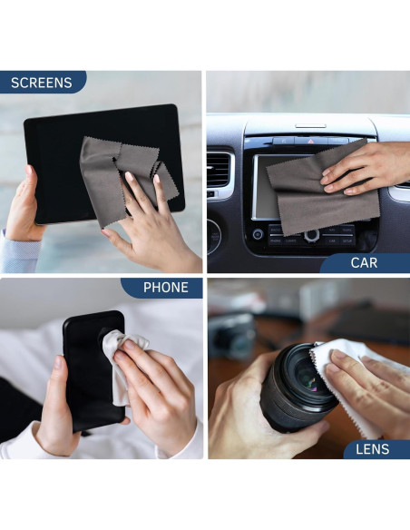 Paño de Microfibra KleanToday 30 Piezas 15x18 cm