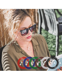 Soporte para Gafas de Sol 6 PCS Multicolor 34 cm 2