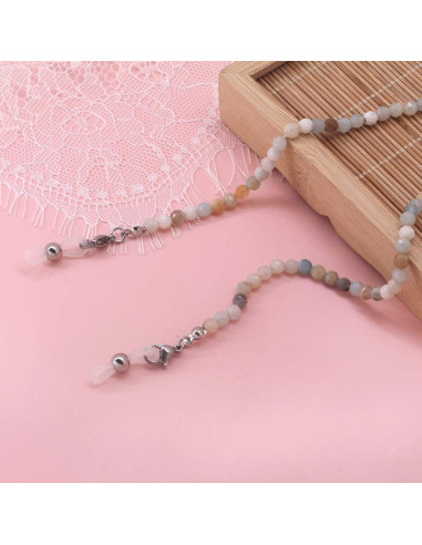 Cadena de Gafas KAI Top de Piedra Natural para Mujeres