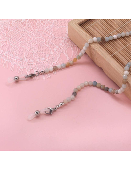 Cadena de Gafas KAI Top de Piedra Natural para Mujeres