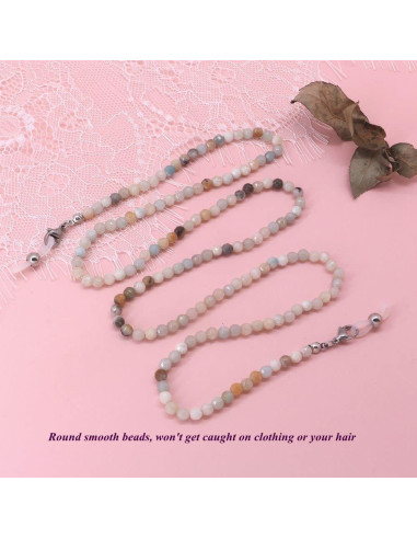 Cadena de Gafas KAI Top de Piedra Natural para Mujeres