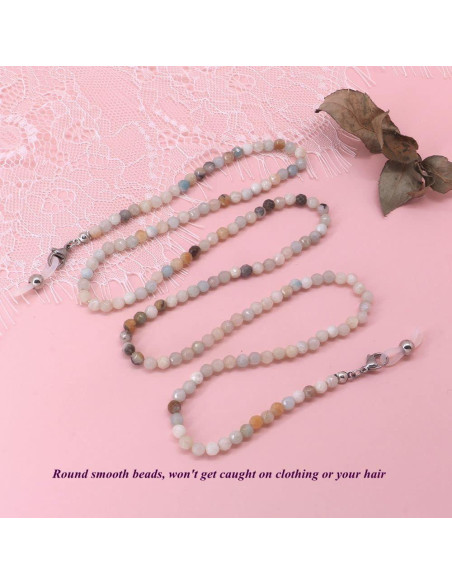 Cadena de Gafas KAI Top de Piedra Natural para Mujeres