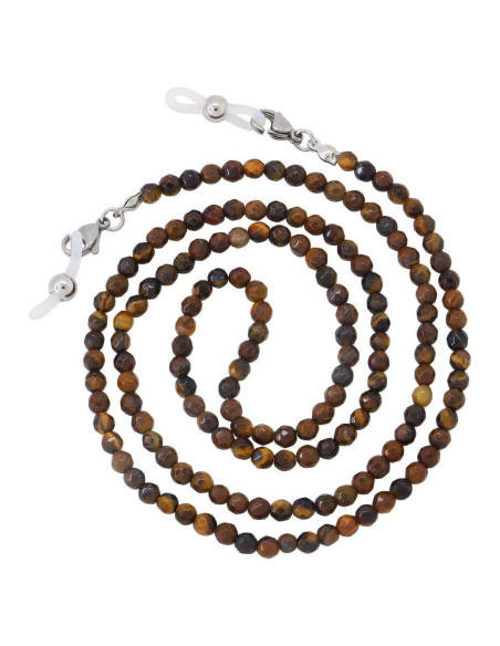 Cadena de Gafas KAI Top Ojo de Tigre Moda 73 cm