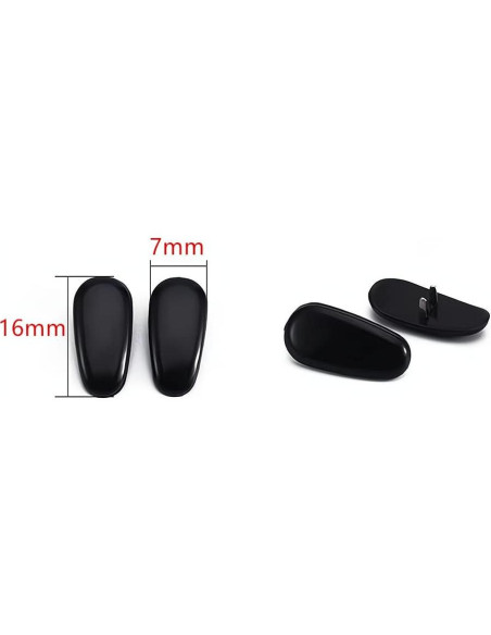 Almohadillas para Nariz BEHLINE 16mm Suaves y Antideslizantes