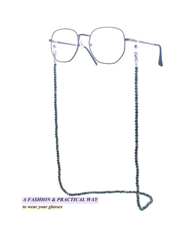 Cadena de Gafas KAI Top Turquesa Africana Moda Ajustable