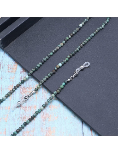 Cadena de Gafas KAI Top Turquesa Africana Moda Ajustable