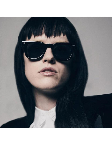 Gafas de sol cuadradas PORADAY unisex con lentes UV400