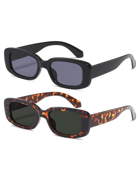 Gafas de sol KIMORN rectangulares UV400 para hombres y mujeres