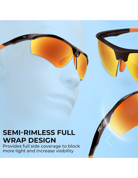 Gafas de sol polarizadas KastKing Tenmile UV para outdoor