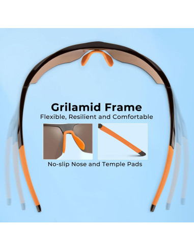 Gafas de sol polarizadas KastKing Tenmile UV para outdoor