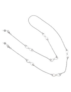 Cadena Lanyard para Gafas KAI Top 70 cm Plateada