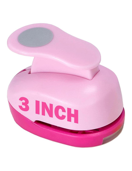 Perforadora de Círculo Rosa 75mm para Manualidades DIY Perforadora de Círculo Rosa 75mm para Manualidades DIY
