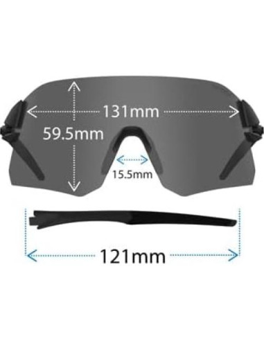 Gafas de sol Tifosi Rail - Ciclismo y béisbol, 3 lentes