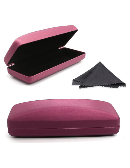Estuche Duro para Gafas SMARTTOP con Paño de Limpieza