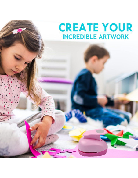 Perforadora de Círculo Rosa 75mm para Manualidades DIY Perforadora de Círculo Rosa 75mm para Manualidades DIY