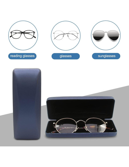 Estuche Duro para Gafas SMARTTOP - Color Azul Marino