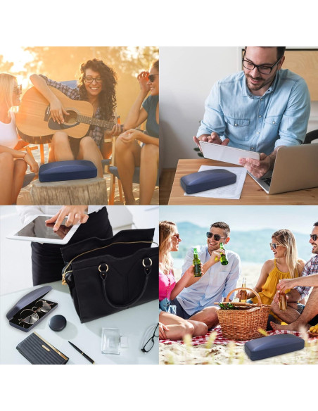 Estuche Duro para Gafas SMARTTOP - Color Azul Marino