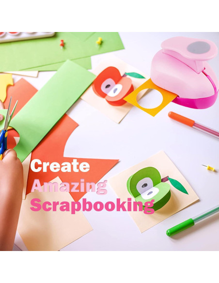 Perforadora de Círculo Rosa 75mm para Manualidades DIY Perforadora de Círculo Rosa 75mm para Manualidades DIY