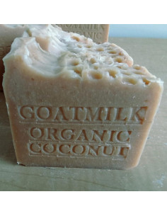 Jabón Orgánico de Leche de Cabra y Coco 198g - Jabones Naturales 2