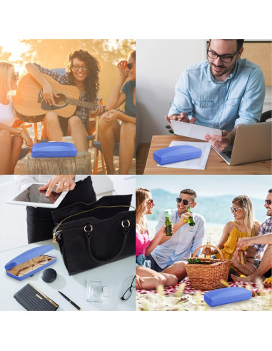 Estuche Duro para Gafas SMARTTOP con Paño de Limpieza