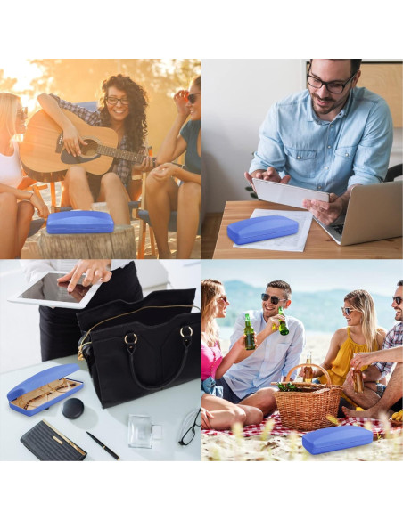 Estuche Duro para Gafas SMARTTOP con Paño de Limpieza