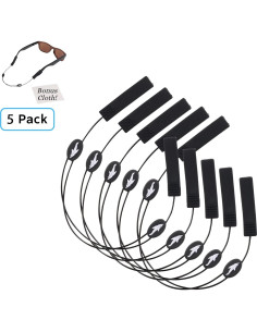 Correa Ajustable para Gafas - Estilo Tiburón - 5 Piezas 2