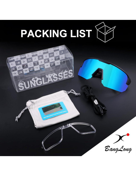 Gafas de sol polarizadas BangLong Jo578 UV400 unisex