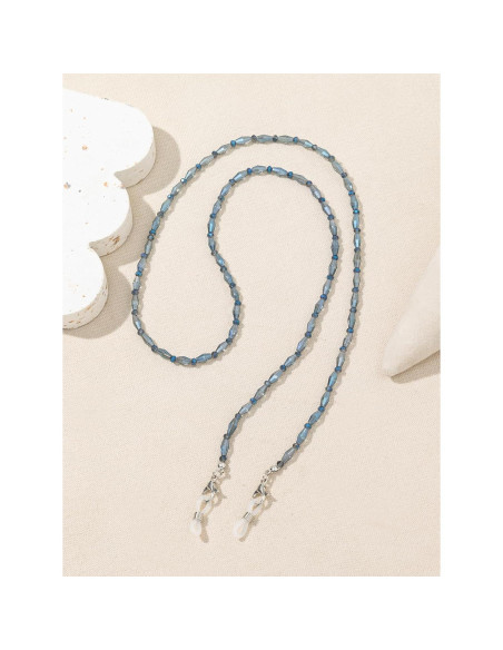 Cadena de Gafas para Mujeres Soporte con Perlas Cristal 71cm