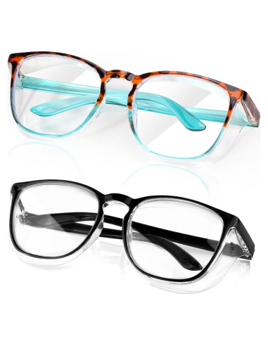 Gafas de Seguridad SQIMZAR Antiempañamiento Verde y Negro