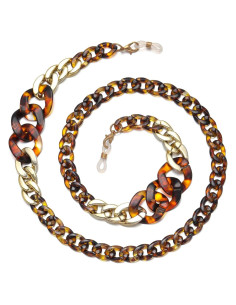 Cadena de Gafas Ámbar para Mujeres - Soporte Alrededor del Cuello