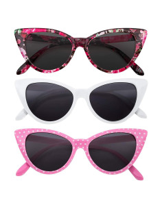 3 Gafas de Sol Ojo de Gato OWL con Protección UV400