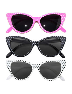 3 Gafas de Sol Cat Eye OWL con Protección UV400