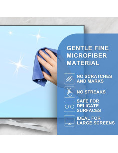 Paño de Microfibra Eco-Fused 30x30 cm Paquete de 5 2