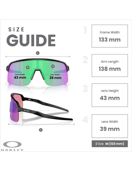 Gafas de sol Oakley Sutro Lite Prizm Golf Negro Mate