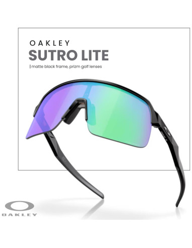 Gafas de sol Oakley Sutro Lite Prizm Golf Negro Mate