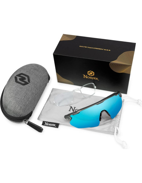 Gafas de Ciclismo Nordik AKSEL - Lentes Polarizadas UV400