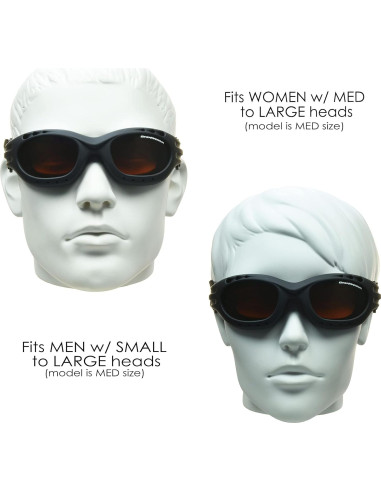 Gafas de seguridad Bikershades para motociclistas - Lentes polarizados