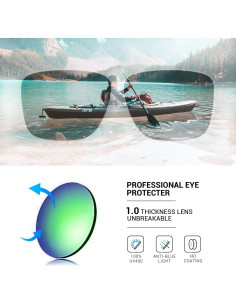 Gafas de sol deportivas TOREGE TR65 polarizadas 3 lentes 2