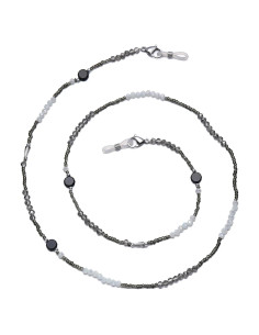 Cadena de Gafas Chic con Perlas de Cristal - 72 cm