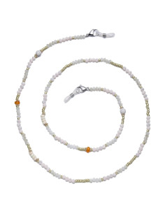 Cadena de Gafas con Perlas de Cristal - 72 cm - Chic