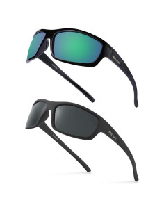 Gafas de sol deportivas POLARKING polarizadas UV400 2 pack
