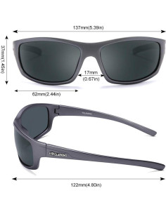 Gafas de sol deportivas POLARKING 2 PACK polarizadas UV400 2