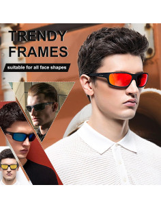 Gafas de sol deportivas POLARKING 2 pack polarizadas UV400 2