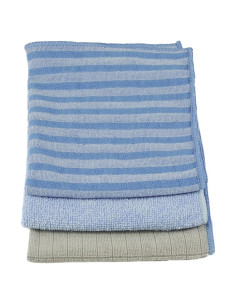 Paquete de Paños de Microfibra Unger 3 Piezas 30x30 cm