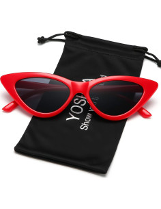 Gafas de sol retro de ojo de gato para mujeres - UV400 2