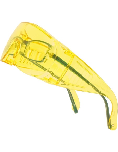 Gafas de Seguridad Calabria 1003 Fit Over Amarillo UV 100%