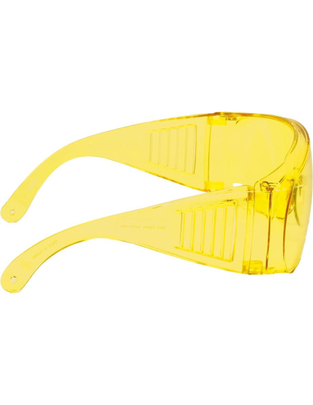 Gafas de Seguridad Calabria 1003 Fit Over Amarillo UV 100%
